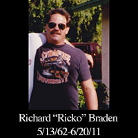 Richard "Ricko" Braden 6-2011