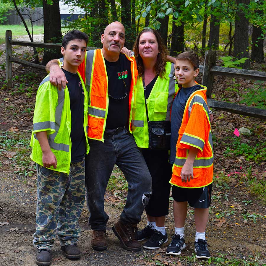photos from Old Bridge Militia Foundation Community Clean up 2016