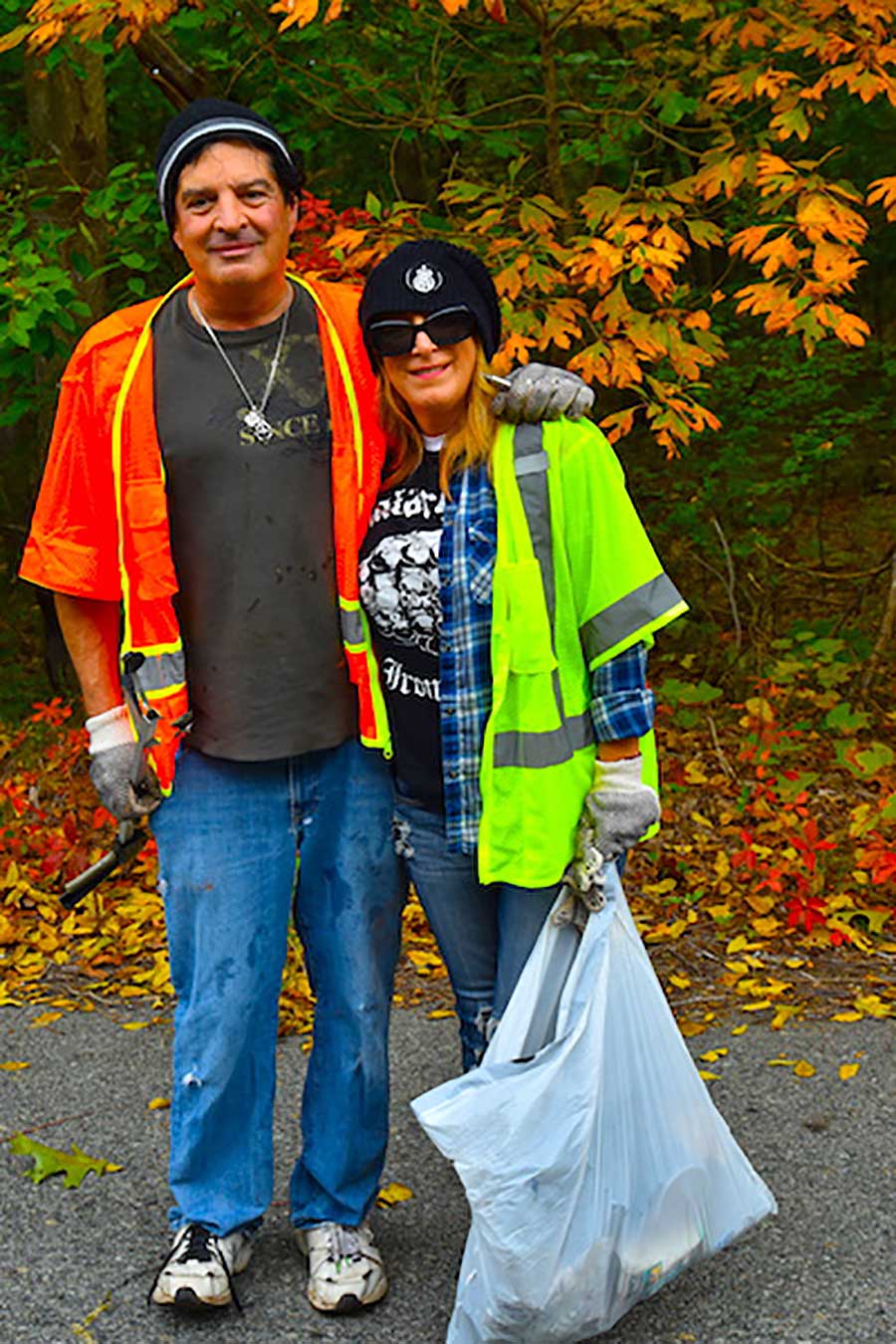 photos from Old Bridge Militia Foundation Community Clean up 2016