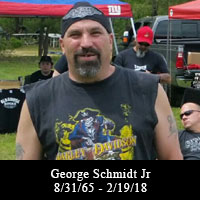 George Schmidt Jr 8/31/65 to 2/19/18

