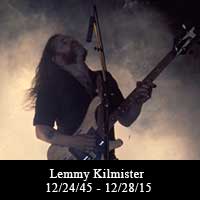 Lemmy Kilmister 12-28-15