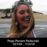 Paige Purvere Parlacoski October 3 1963-May 14 2018 
